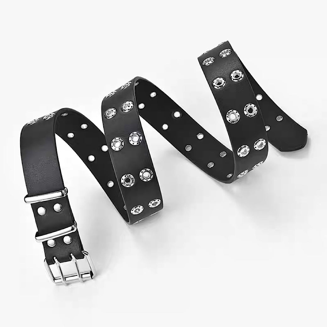 Double patch design basic color belt  OR0706