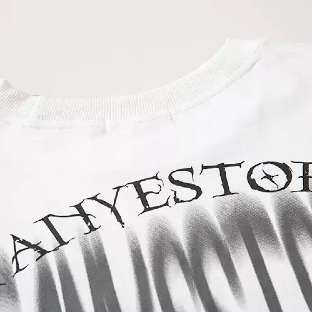 Suspect false illustration T-shirt  OR0721