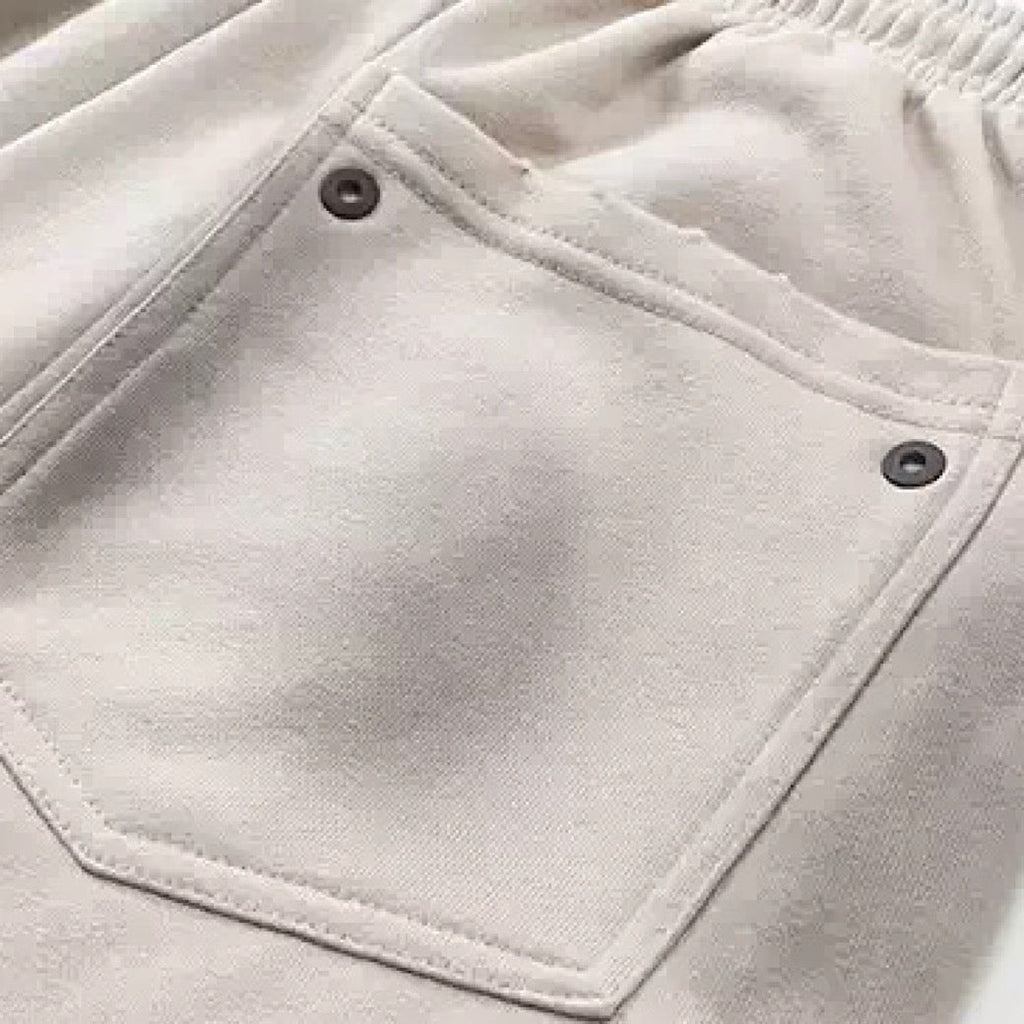 Fully washed initial design mid-length shorts  OR0745