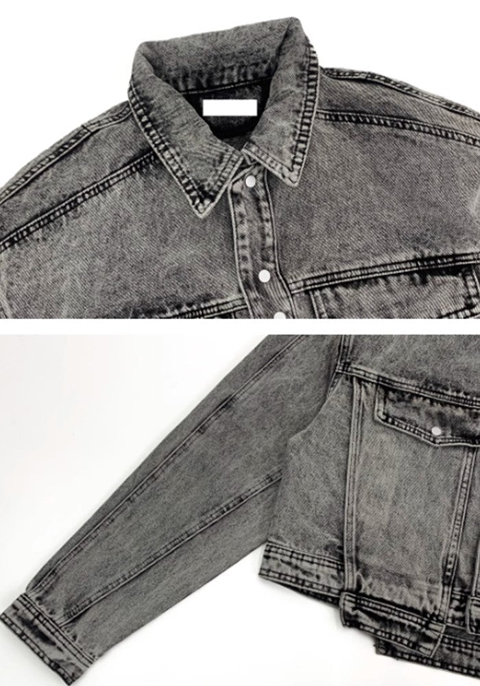 Dull wash thick design denim setup  OR0789