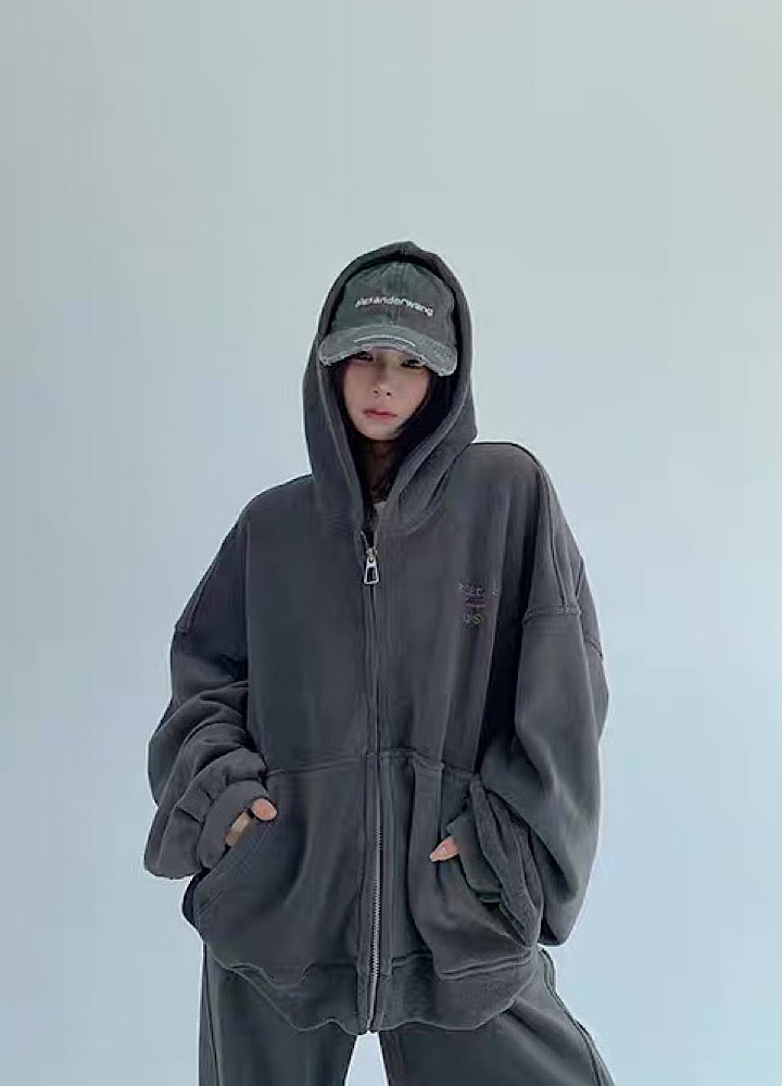 Simple design casual style normcore sweatsuit setup  OR0790