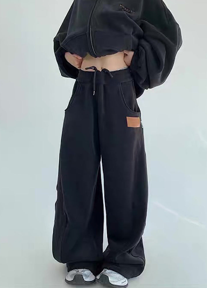 Simple design casual style normcore sweatsuit setup  OR0790
