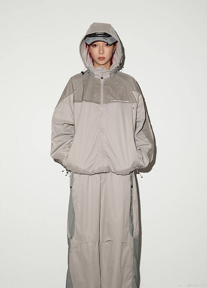 Mountain design silhouette casual wide set up  OR0792