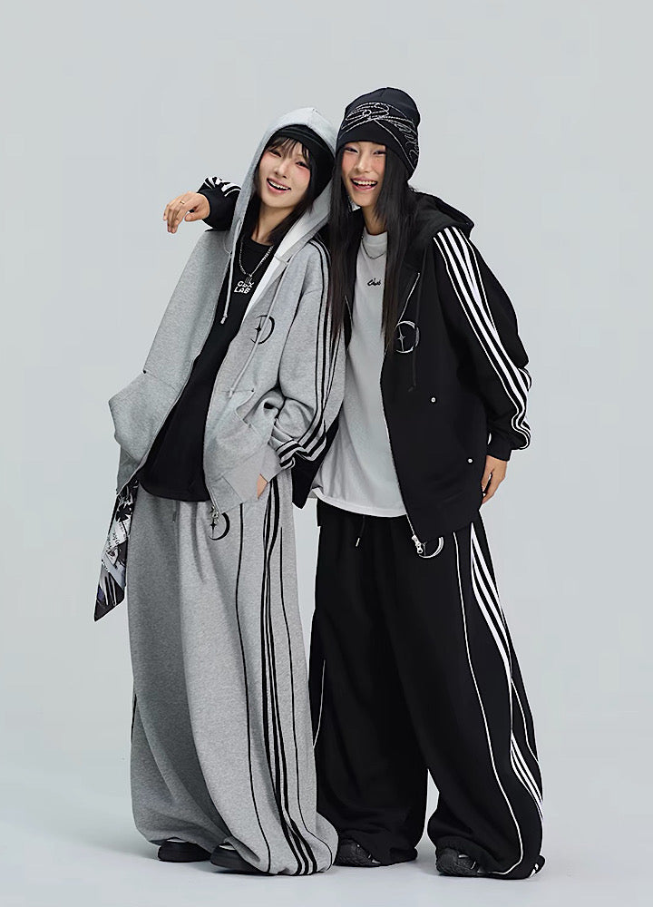 Star Line Oversized Hoodie Track Set-up  OR0795