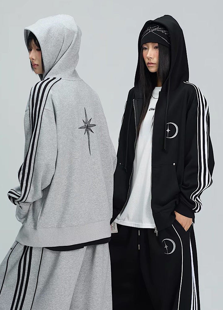 Star Line Oversized Hoodie Track Set-up  OR0795