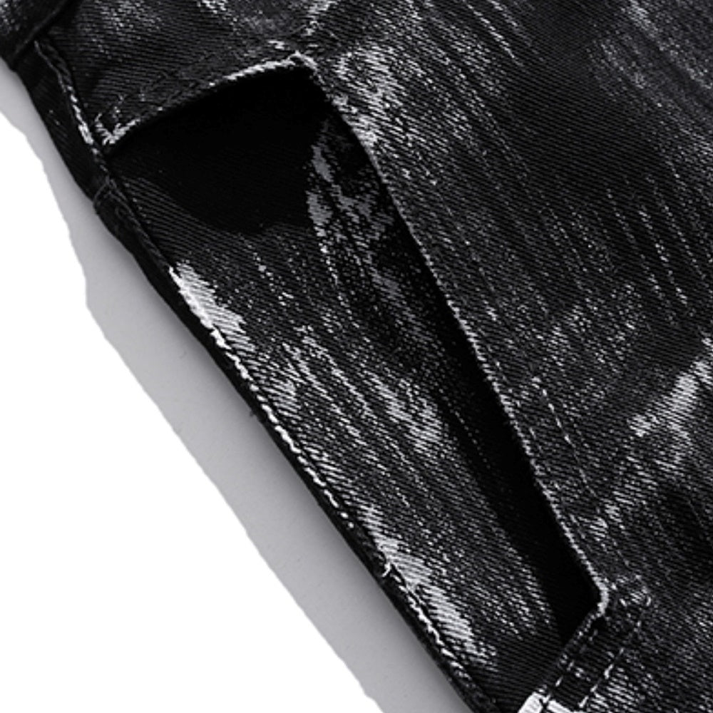 Random wash dark street denim setup  OR0800