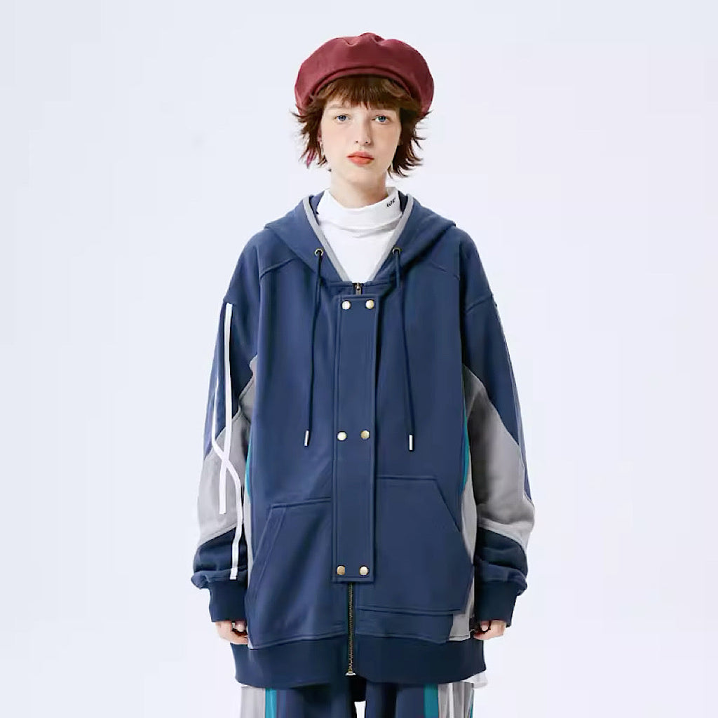 Casual sporty line base hoodie and pats setup  OR0804