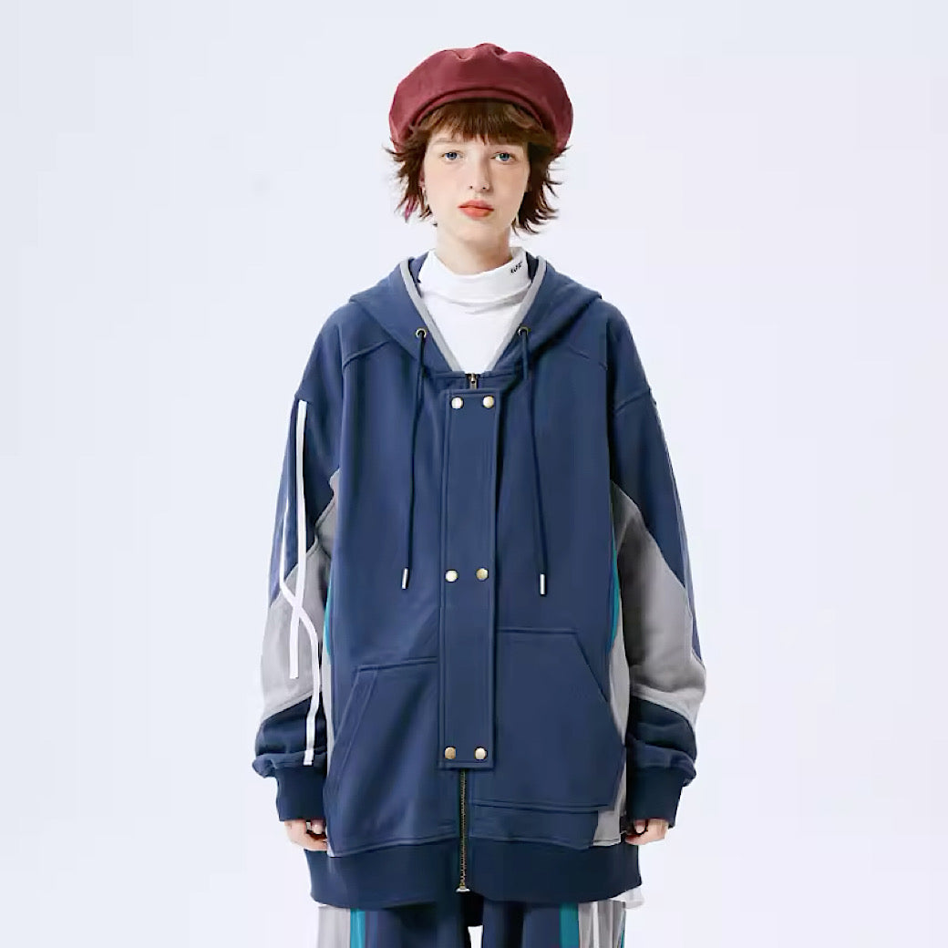 Casual sporty line base hoodie and pats setup  OR0804