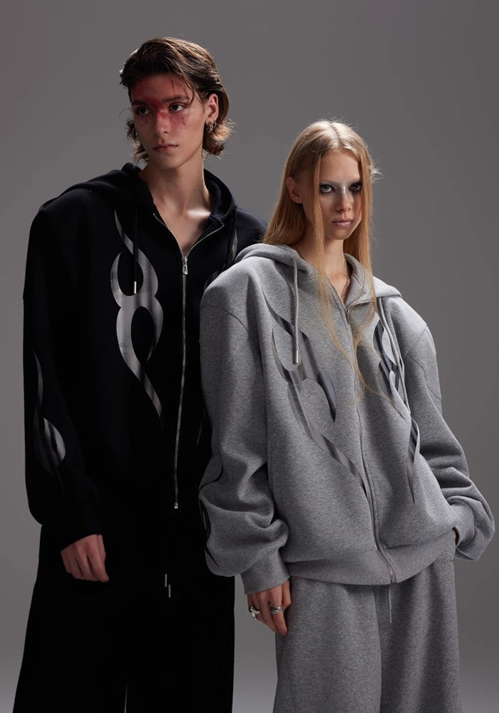 Basic tight silhouette design short length sweat setup  OR0807