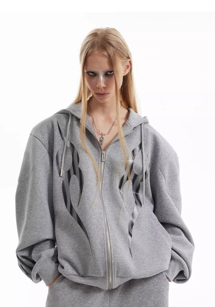 Basic tight silhouette design short length sweat setup  OR0807