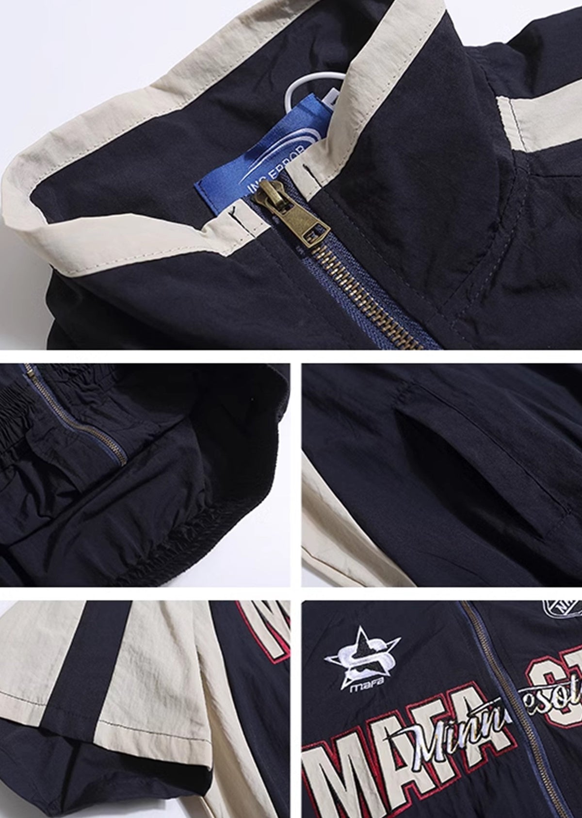 Oversized silhouette casual sporty initial set up  OR0808