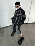 Color block design jacket & bottoms setup  OR0811