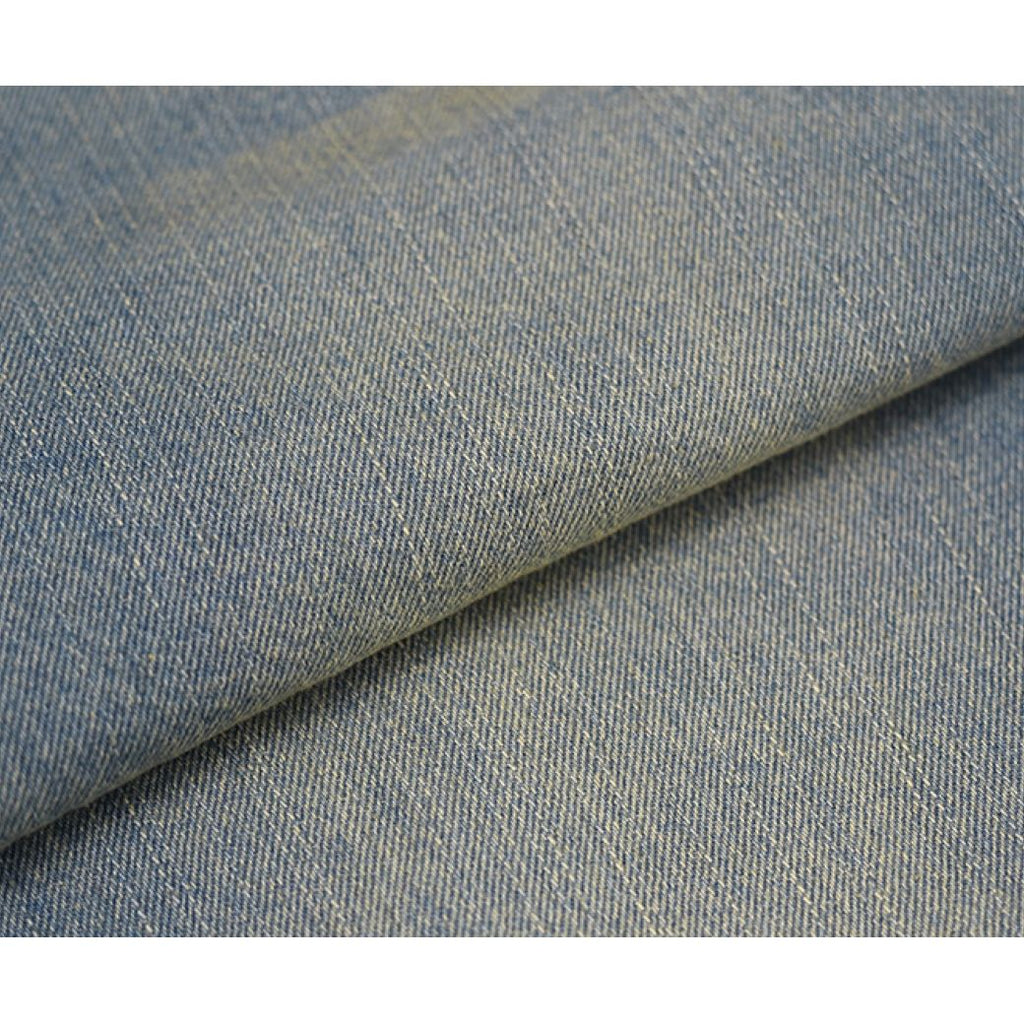 Washed denim short sleeve jacket & wide pants setup  OR0812