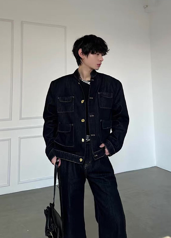 Casual design basic style denim setup  OR0826