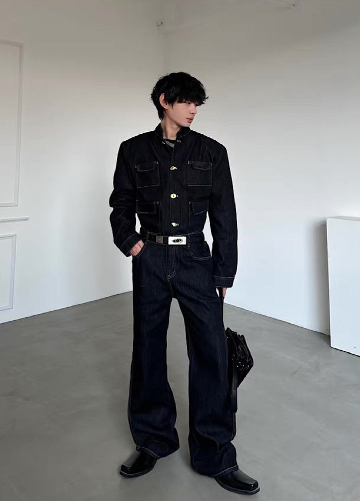 Casual design basic style denim setup  OR0826