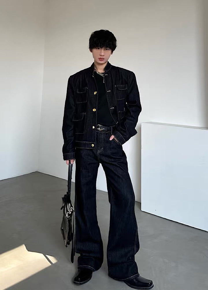 Casual design basic style denim setup  OR0826