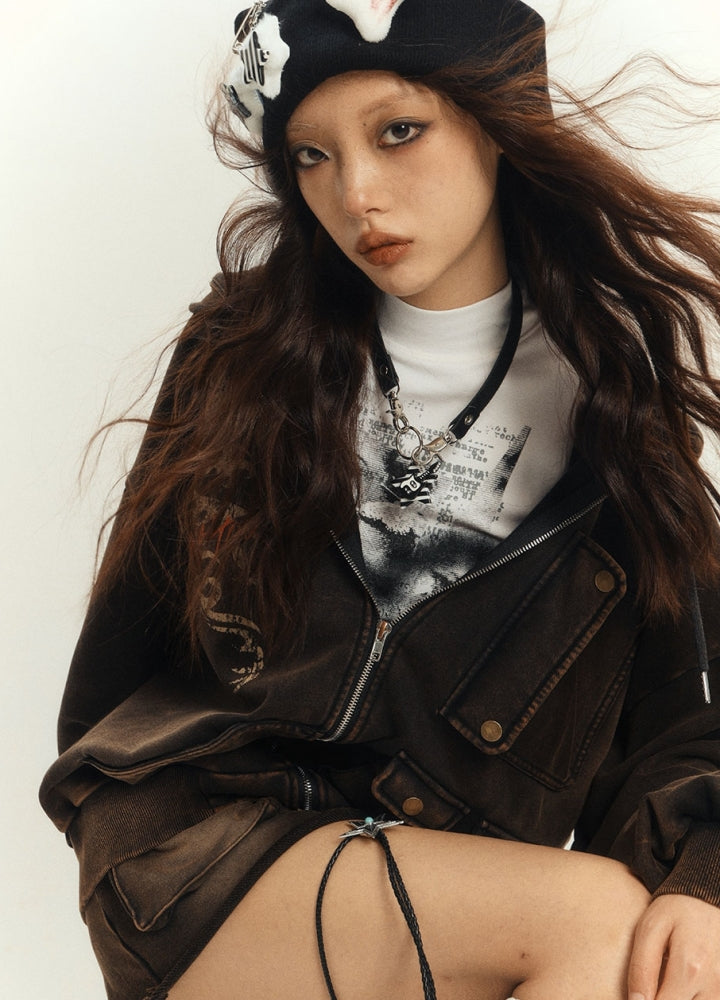 Grunge vintage style wide silhouette set up  OR0831