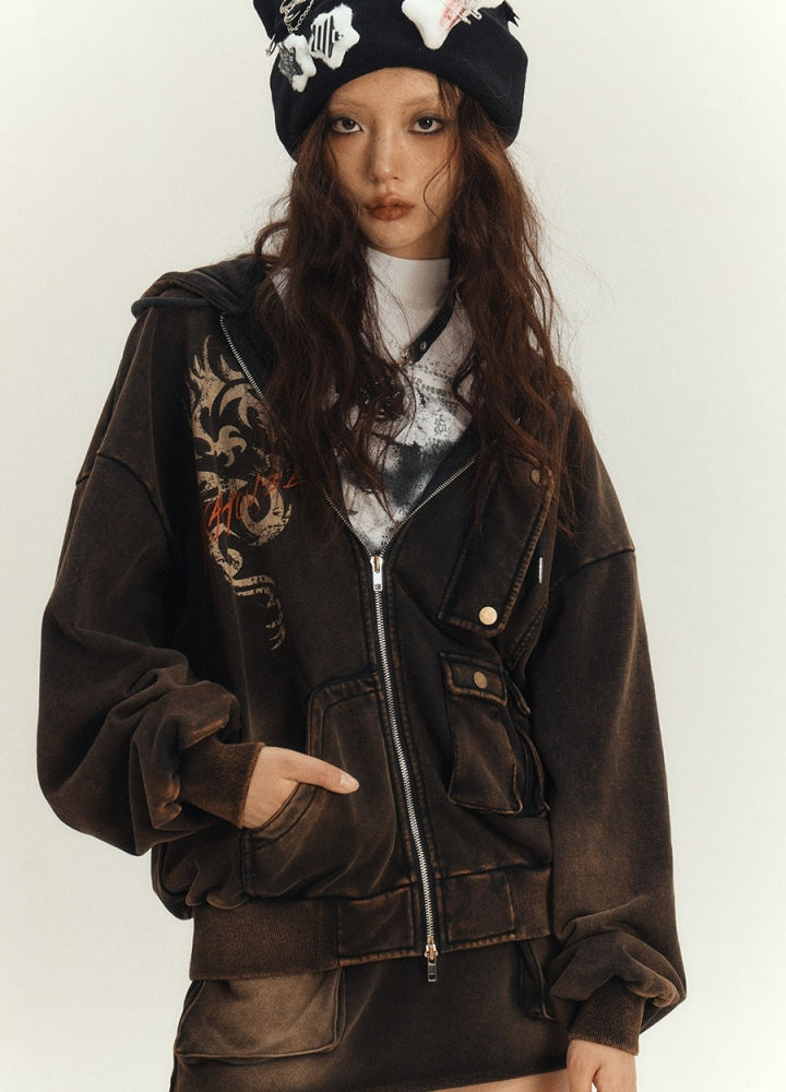 Grunge vintage style wide silhouette set up  OR0831