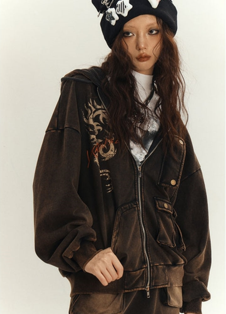 Grunge vintage style wide silhouette set up  OR0831