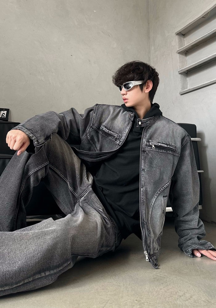 Dull wash vintage denim style set up  OR0832