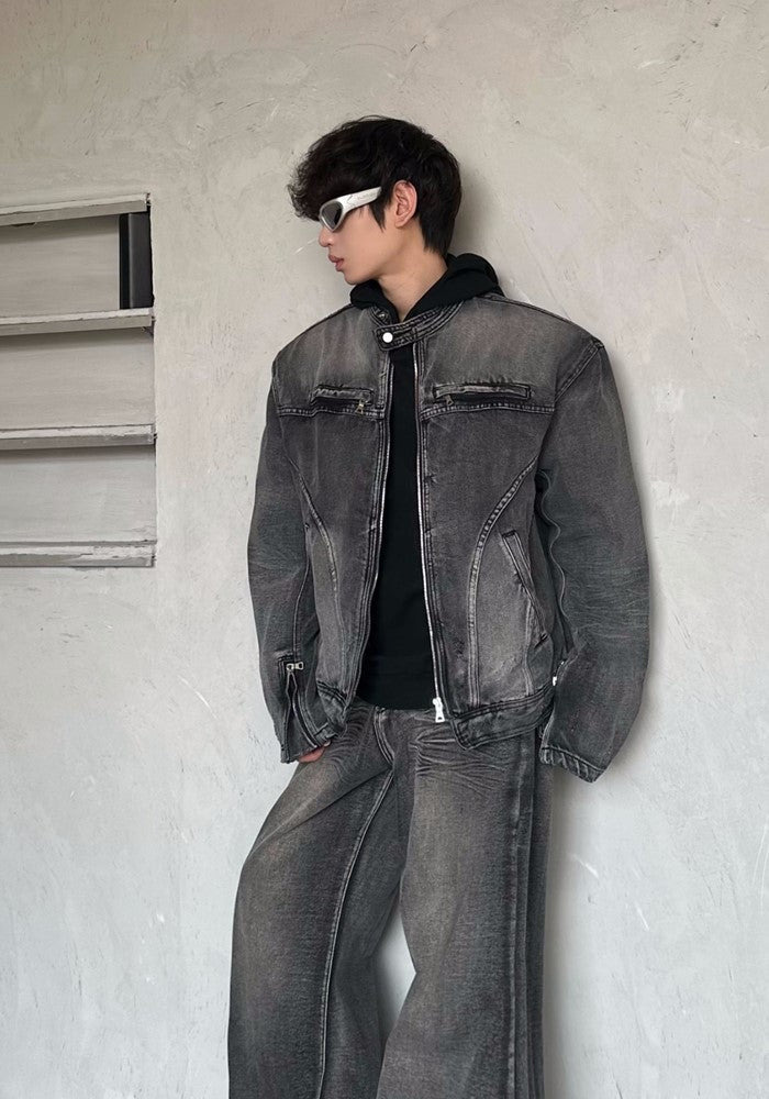 Dull wash vintage denim style set up  OR0832