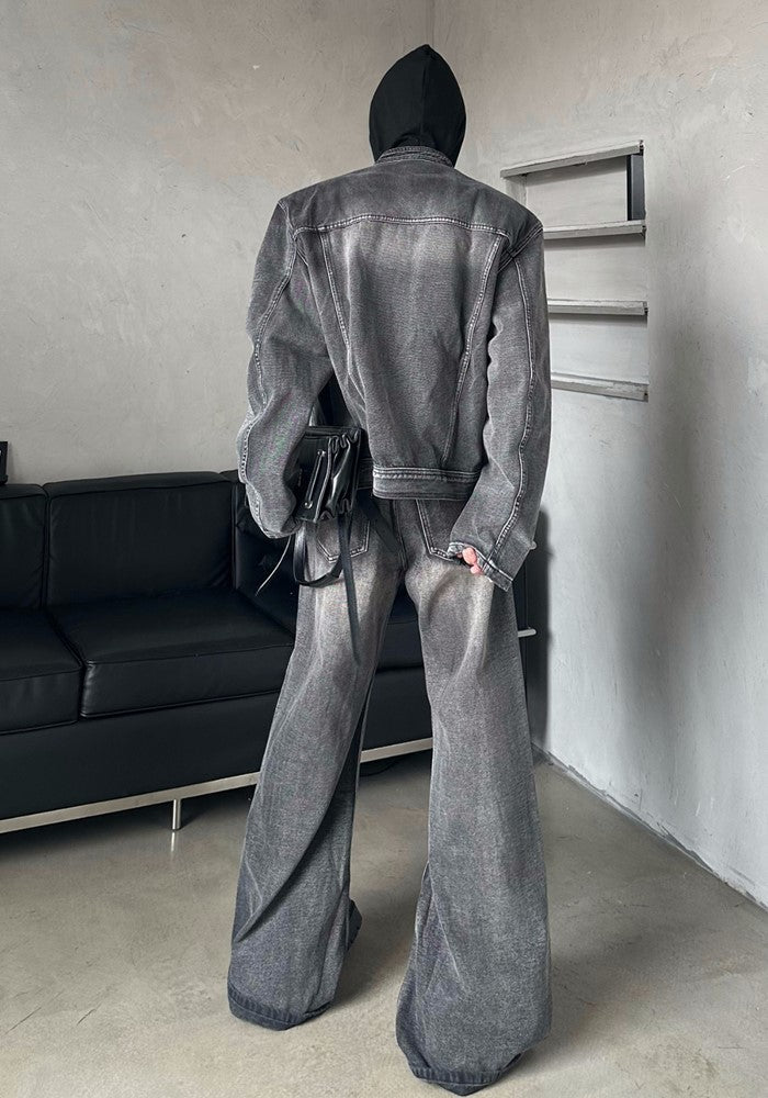 Dull wash vintage denim style set up  OR0832