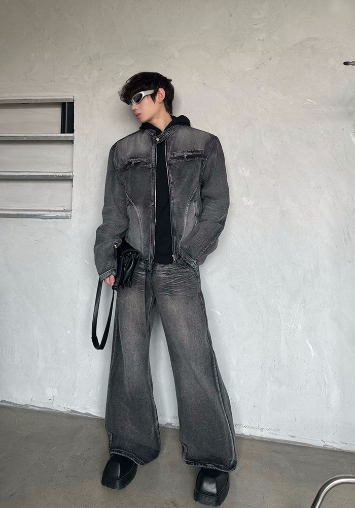 Dull wash vintage denim style set up  OR0832