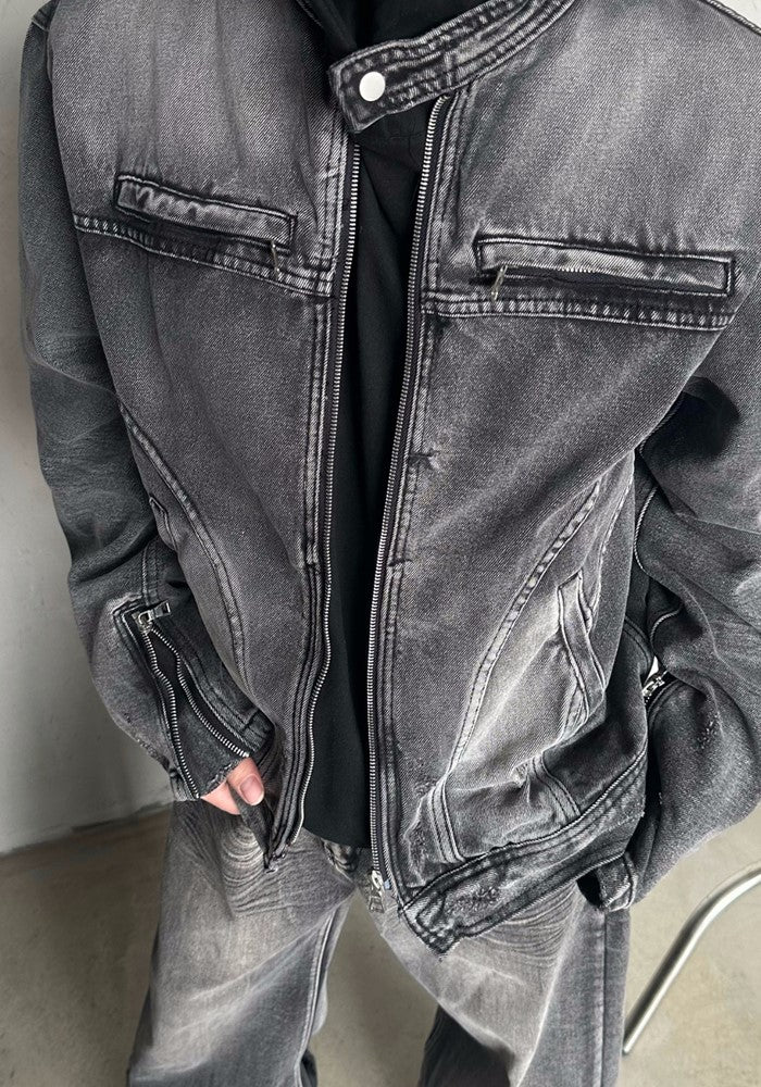 Dull wash vintage denim style set up  OR0832