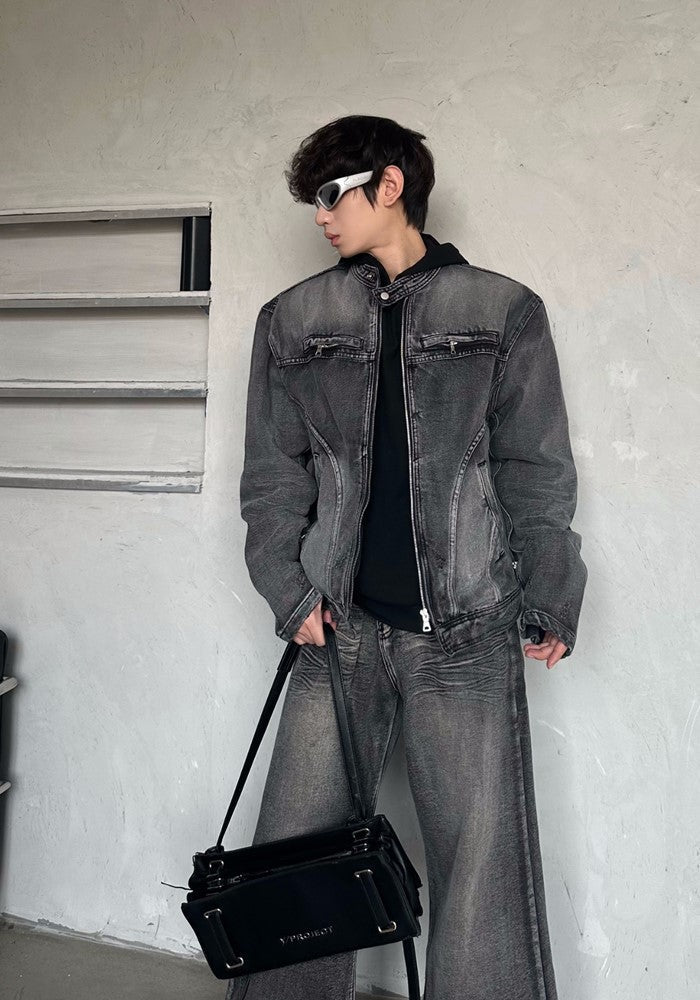 Dull wash vintage denim style set up  OR0832