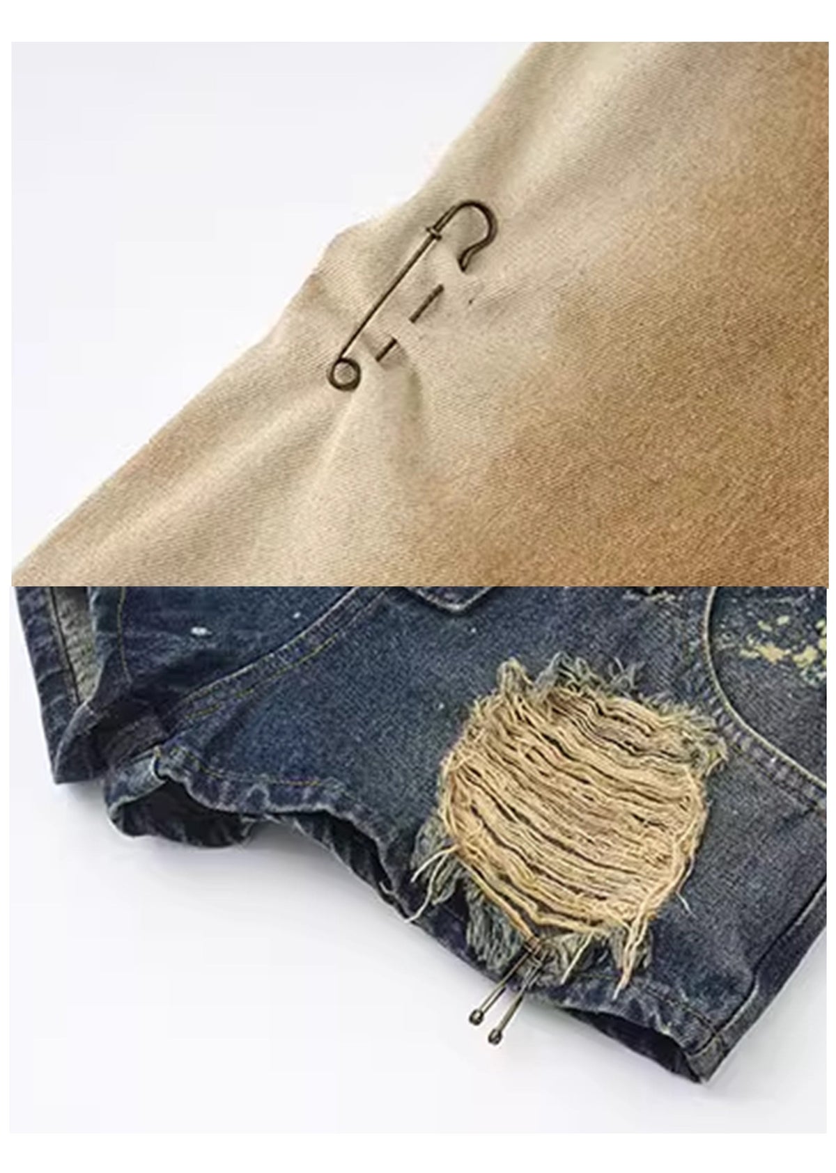 Dark color wash design vintage denim setup  OR0841