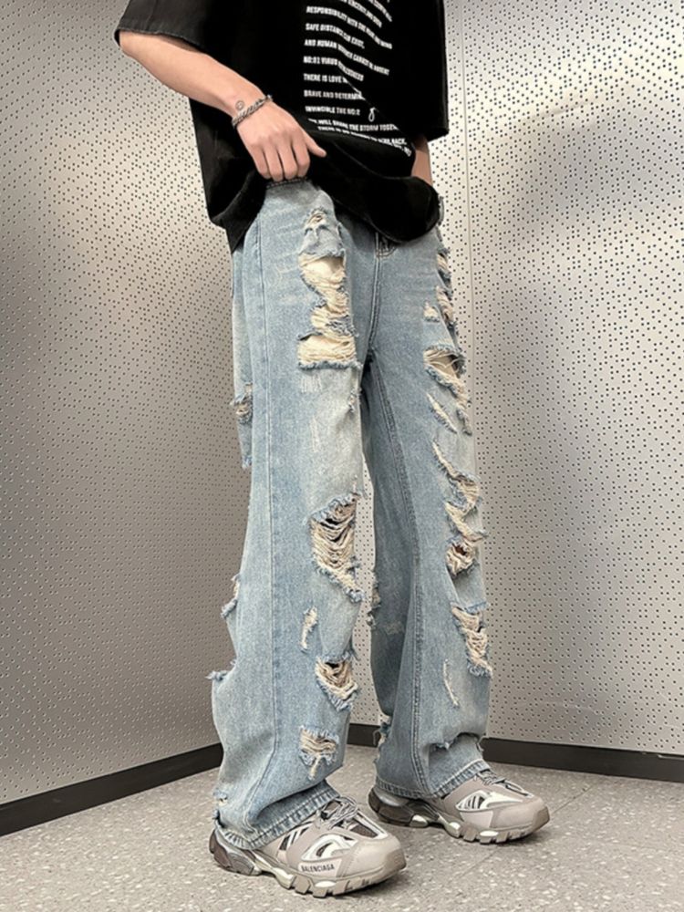 Vintage distressed denim jeans  OR0853