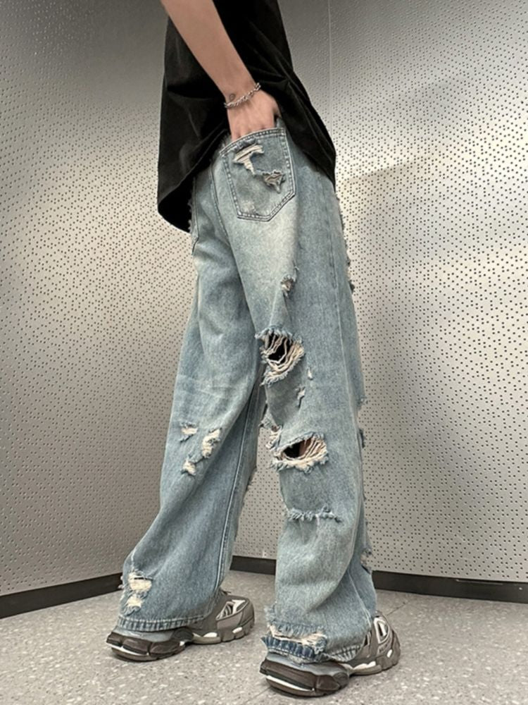 Vintage distressed denim jeans  OR0853