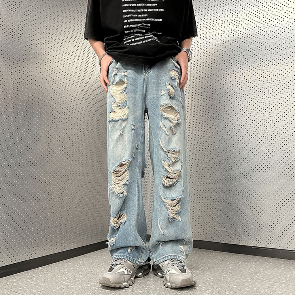 Vintage distressed denim jeans  OR0853