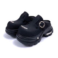 Belt buckle design platform sandal-style sneakers  OR0869