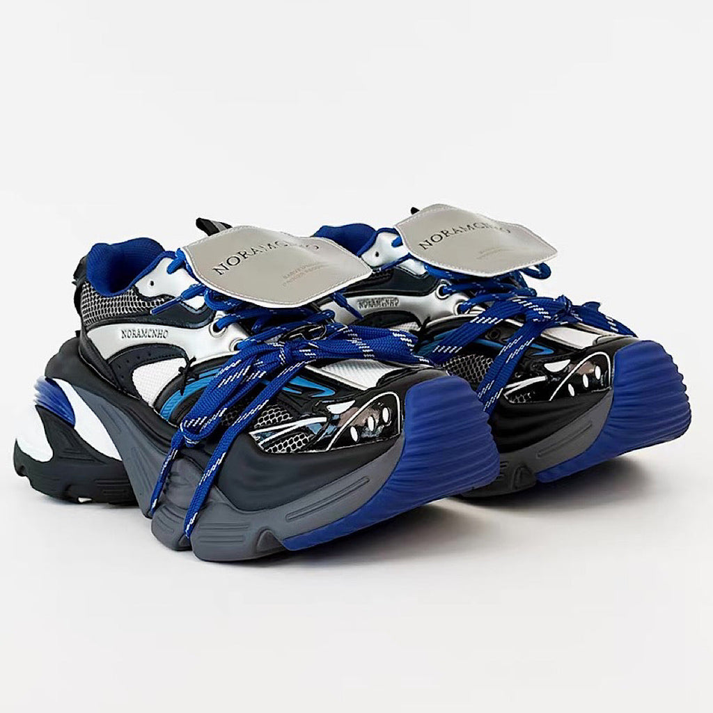 Upper sole point color design dad sneakers  OR0879