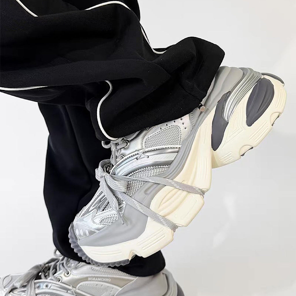 Upper sole point color design dad sneakers  OR0879