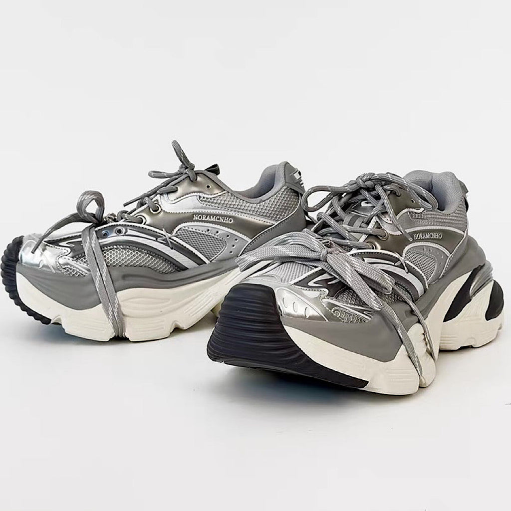 Upper sole point color design dad sneakers  OR0879