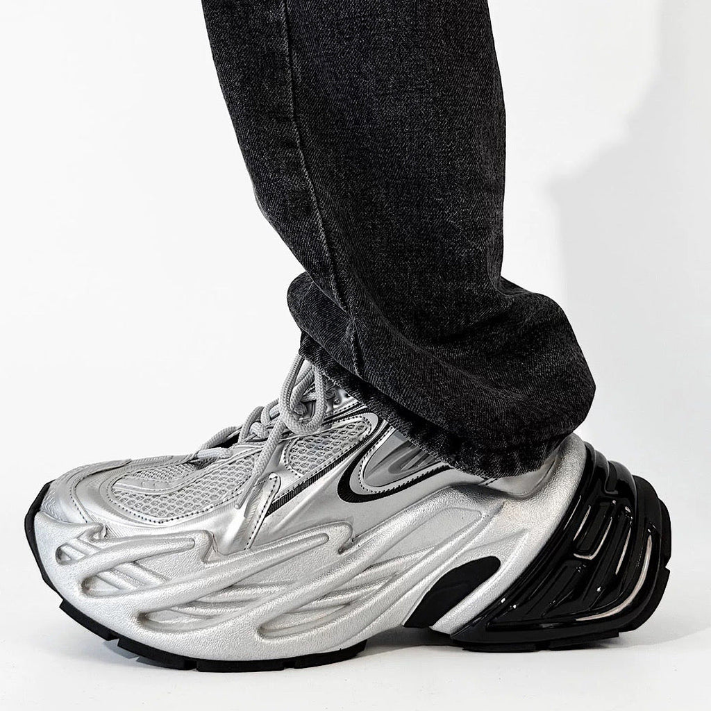 Wave gradient sole design sneakers  OR0881