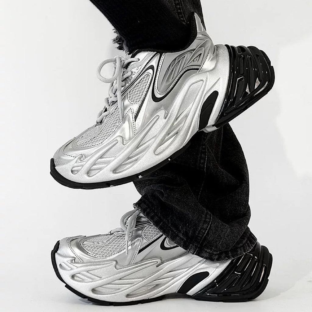 Wave gradient sole design sneakers  OR0881