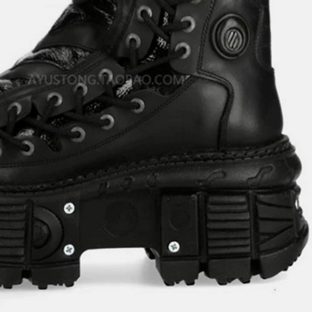 High-class fashion gothic design boots  OR0892