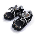 Animal claw-like design upper volume denim damage sneakers  OR0893
