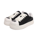 Basic monotone color platform sneakers  OR0896