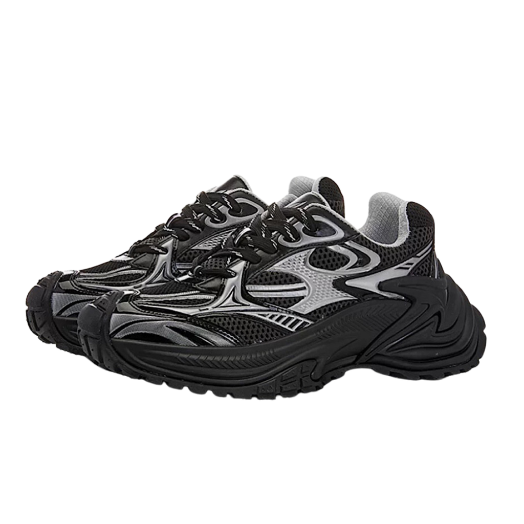 Mechanical sporty style platform sneakers  OR0917
