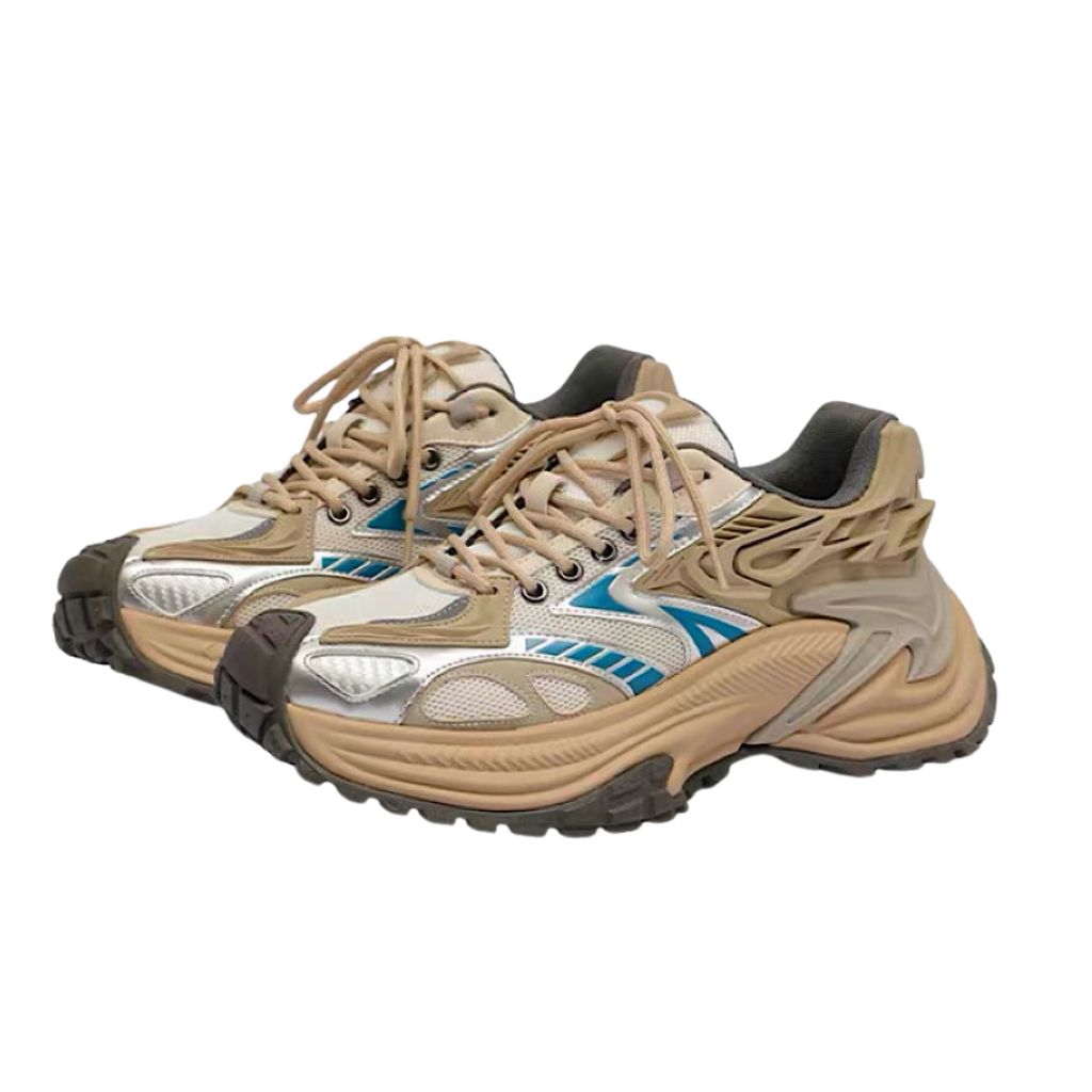 Mechanical sporty style platform sneakers  OR0917