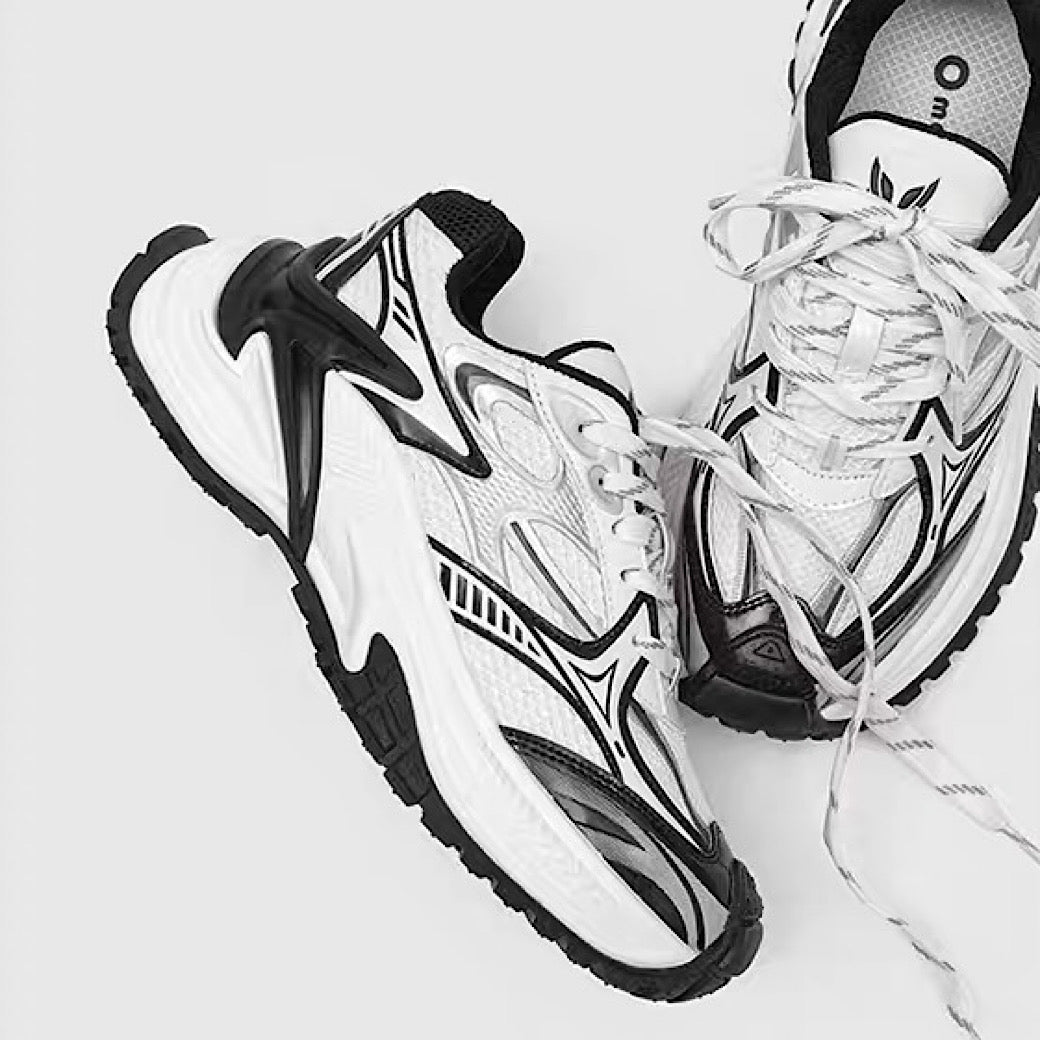 Mechanical sporty style platform sneakers  OR0917