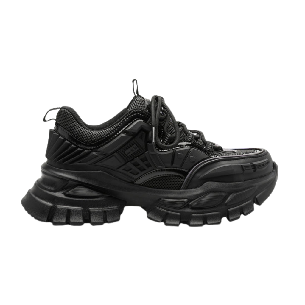 Upper with textured sole design, platform dad sneakers  OR0919