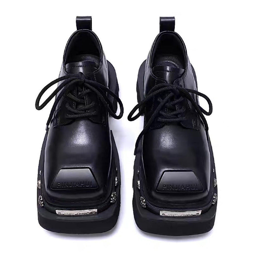 Silver point sole design platform upper style sneaker boots  OR0920