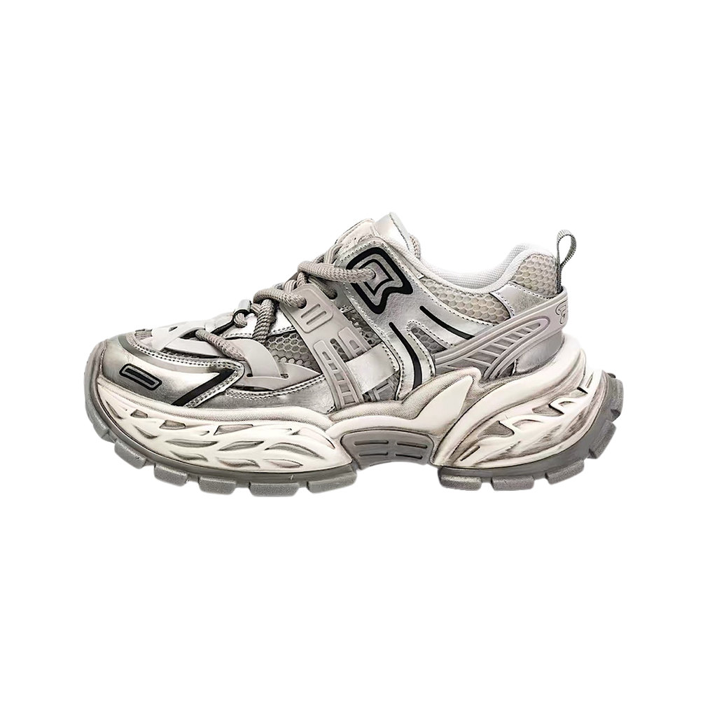 Dinosaur-inspired platform crossover sneakers  OR0924