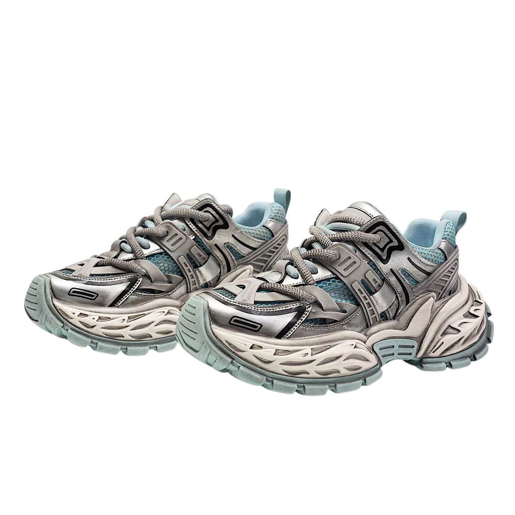Dinosaur-inspired platform crossover sneakers  OR0924