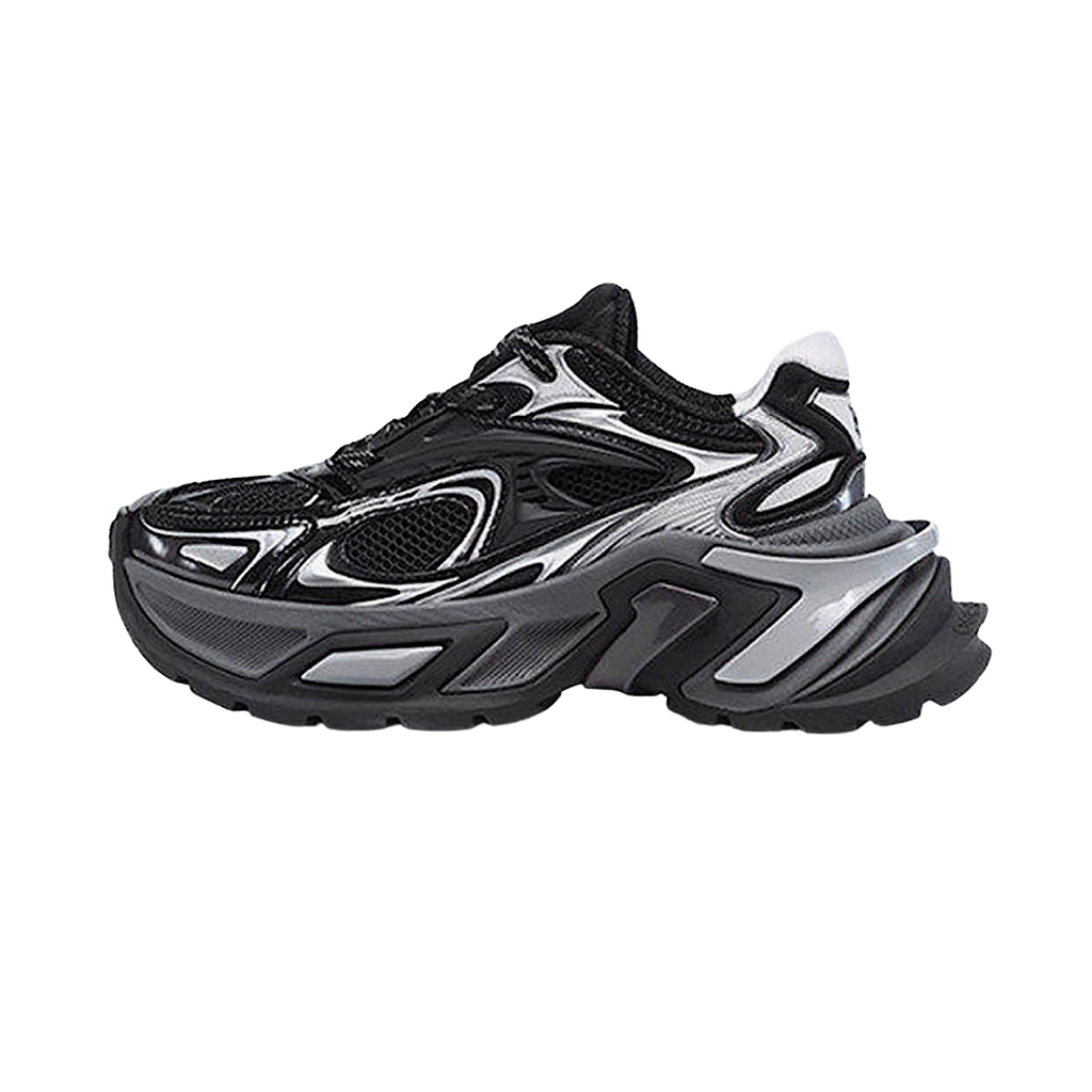 Futuristic-style chunky wide-sole sneakers  OR0929